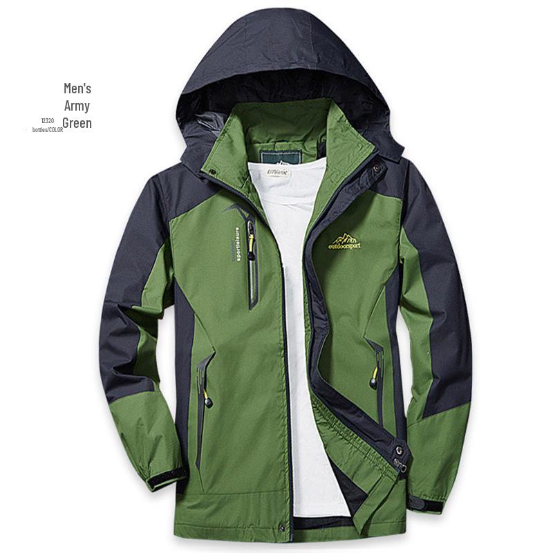 Unisex Waterproof Windproof Spring/Autumn Fishing Jacket - Stylish, Lightweight Outdoor Coat for All Seasons