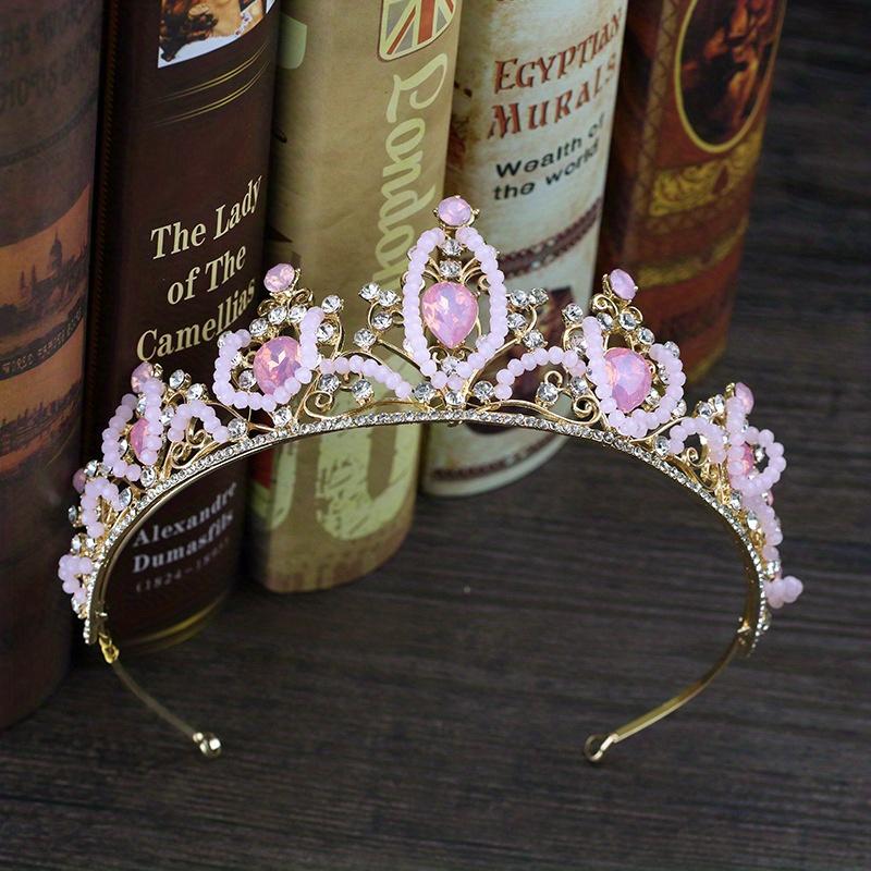 15 Colors Crystal Crown Tiara Rhinestone Prom Diadem Bridal Wedding Hair Accessories Jewelry Crown Tiara for Women Bride