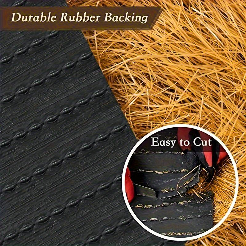0.5x1m Fake Straw Lawn Mats Fire-Retardant Straw Roofing Eco-Friendly Gazebo Thatch Low-Maintenance Thatch Sheets