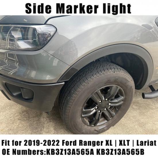 LED Fender Side Marker Light Front Bumper Signal Lamps For - Ford Ranger