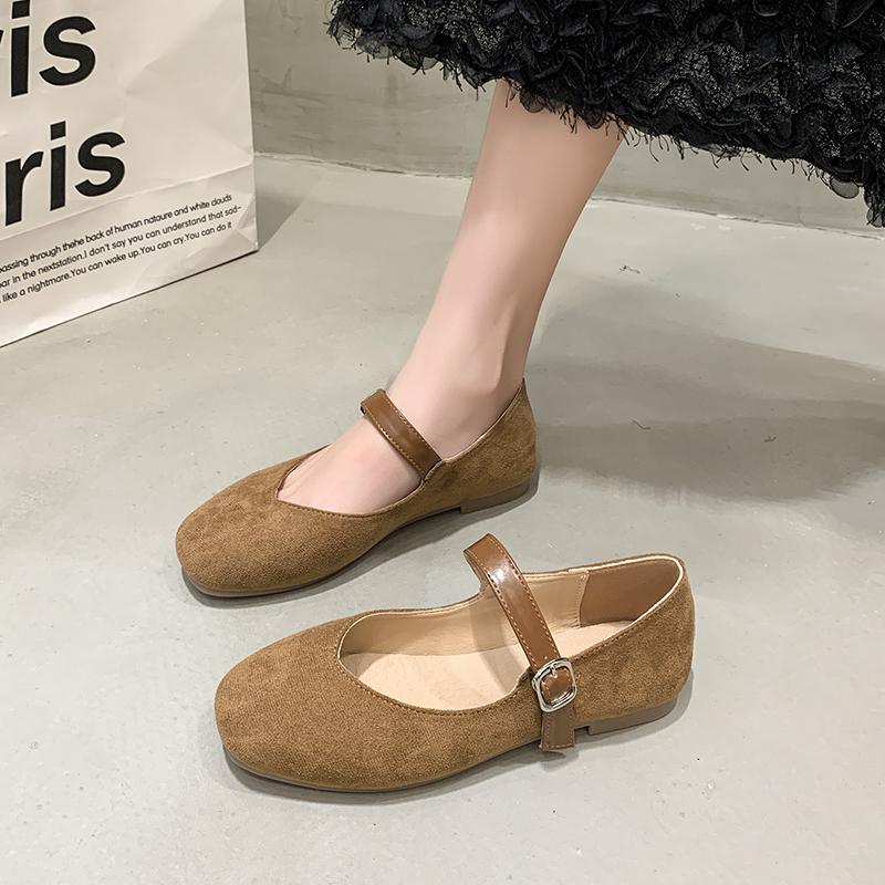 Fashion Spring 2024 Fashion Brand Lolita Dress Shoes New Mujer Zapatos Comfortable Simple Clasps Basic Style Solid Color Zapatos