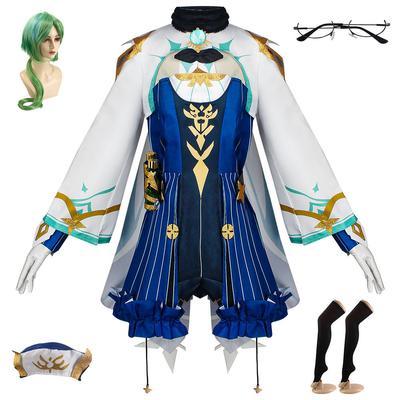 Sakura Cosplay Costume: Sweetness Windblume Ensign SATO Alchemist Women’s Outfit – Sakura Knight Cosplay Costume