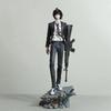 Anime Chainsaw Man Aki Hayakawa Teufelsensäge-Mann Teufelsgewehr-Form Figur Sammlerstück PVC Modell Statue Schreibtischverzierung Geschenk für Erwachsene Anime-Fans