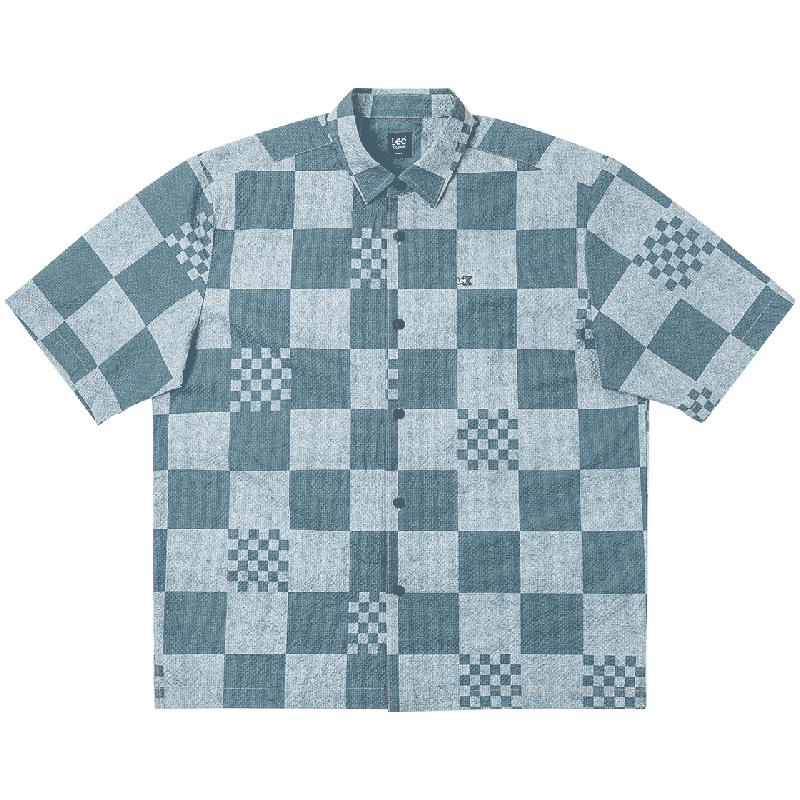 Lee Men s Plaid Short Sleeve Shirt L