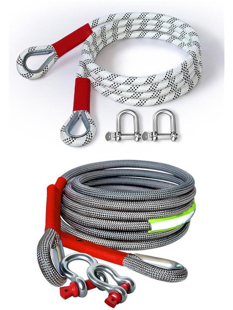 Heavy-Duty Off-Road Vehicle Tow Rope for Car and Truck Rescue