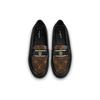 Lv Loafers 'Black With Monogram And Gold Deco' Women's 1AACXG