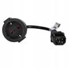 Kabel zasilający Akyga AK-PC-10A IEC C14 CEE 7/4 250V/50Hz 0,15m