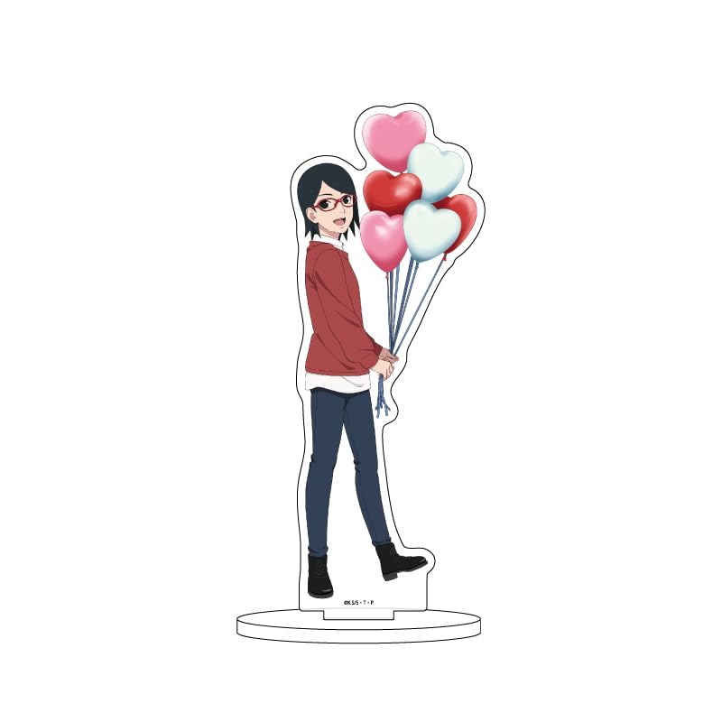 NARUTO BORUTO 45 Uchiha Sarada Theme Park Character Acrylic Figure & Ver. [Original Illustration]