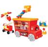 Poly-M Baby&Travel Plastic Construction Set, Fire Truck, 106 Pieces