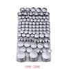 Motorfiets 87 stuks Chroom Zwart ABS Bout Dopjes Deksel Set Voor Harley Softail Twin Cam 1984-2006 2007-2013