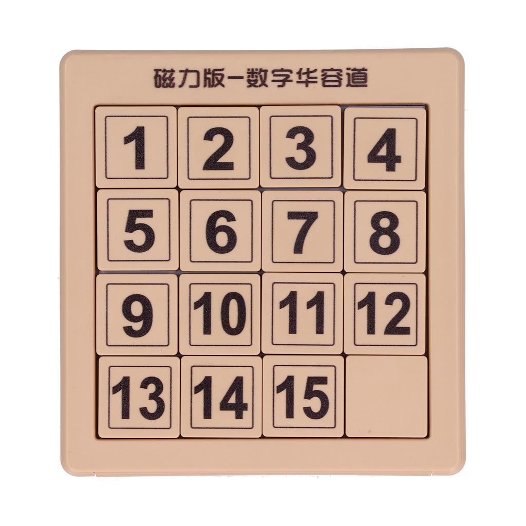 2‑In‑1 Numbers Puzzle Toy Magnetic Drawing Board Toy Children Kids Desktop Puzzle Toy