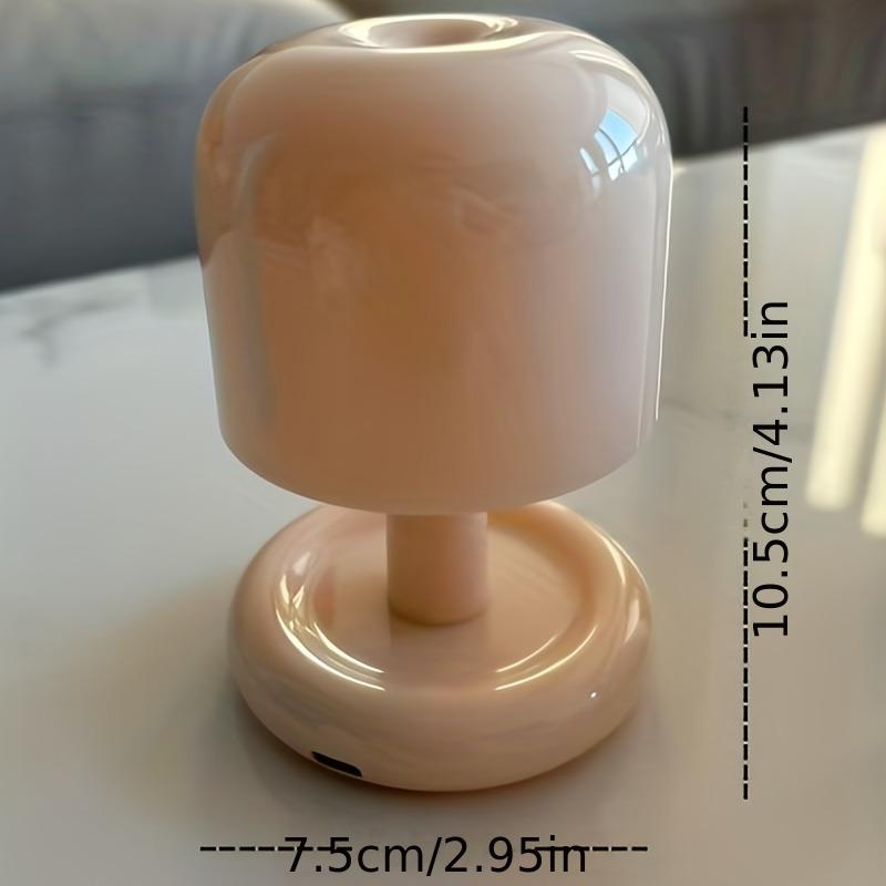 1Pc mini bedside night light sunset gradual change glow mini desk lamp