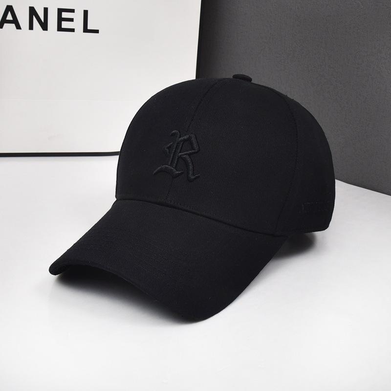 Letters R Embroidery Cap Men Women Shades Breathable Leisure Outdoor Sports