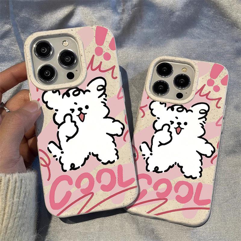 

Puppy Design Soft Case for iPhone 16 Pro Max/16 Plus/16 Pro iPhone 15