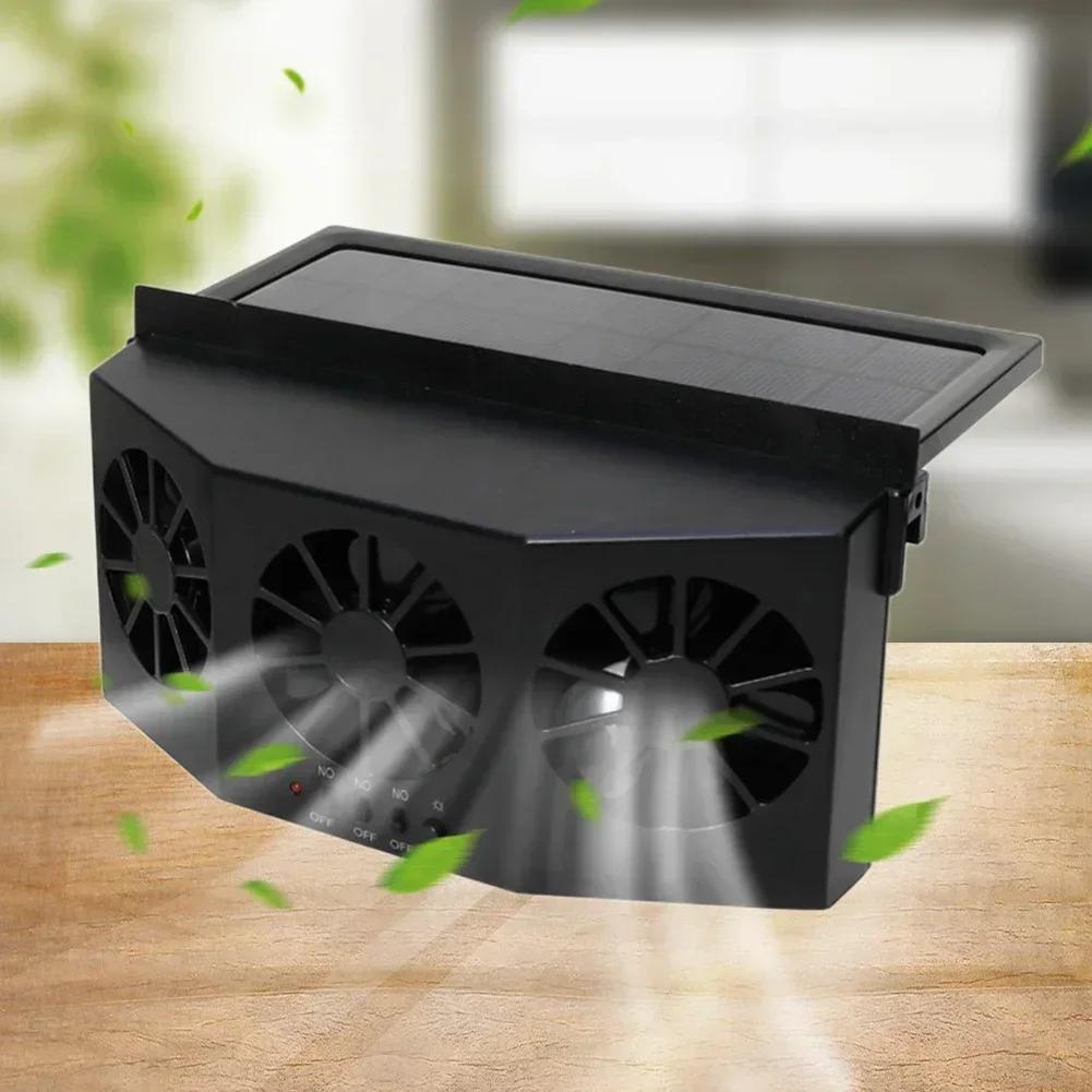 Solární ventilátor do auta Ventilační ventilátor Chladnější vzduchový průduch Chlazení Cirkulátor vzduchu Automatické chlazení Ventilátor do auta Pro nákladní vozidlo Vozidlo Amagi