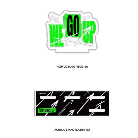 Pre-order BABYMONSTER WE GO UP Large Acrylic Stand Set