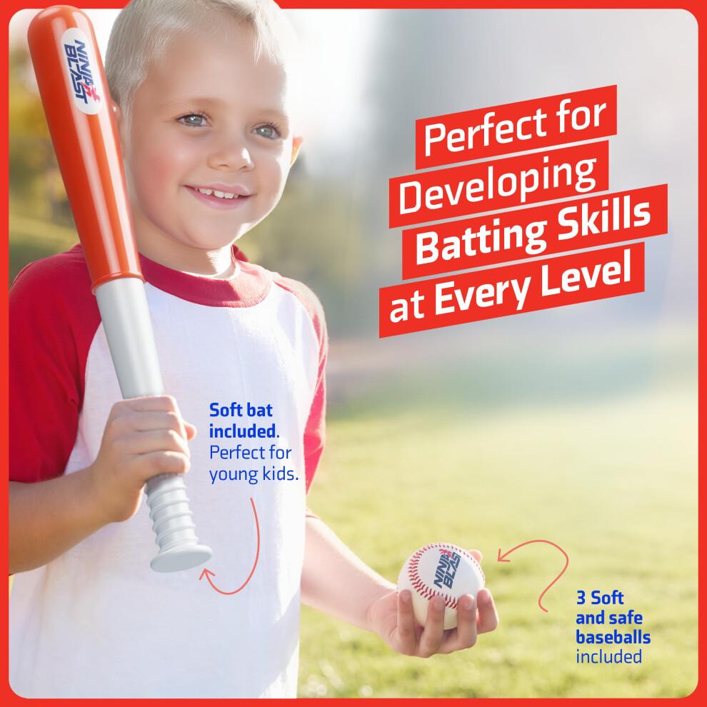 Baseball Bat Tee for Kids T-Ball Set for Toddlers Aged 35, 46 Years T-Ball Toy for 34 Years Birthday Gift for 3-, 4-