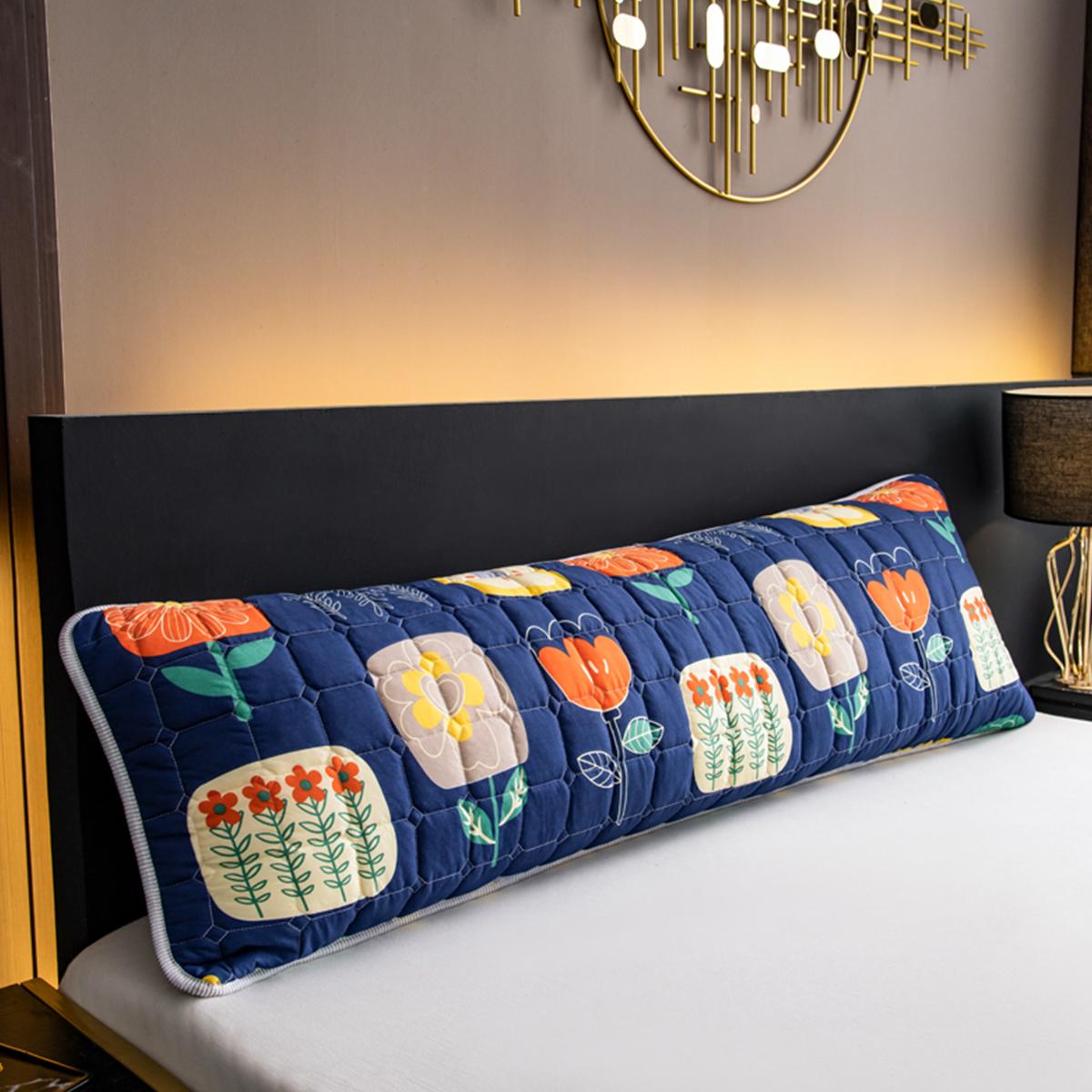 

Наволочка для тела, цветная подушка, длинная наволочка, декоративные мягкие большие наволочки для постельного белья для спальни, дивана, дома 1.5m