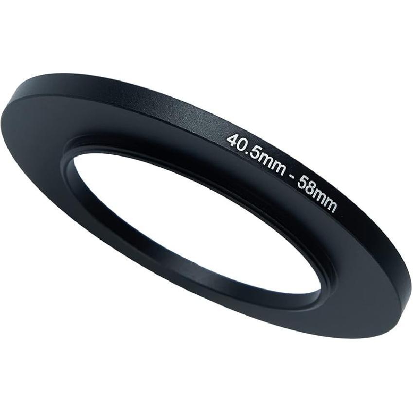 49mm To 58mm Step-Up Ring Filter Adapter for All Brands UV ND CPL Metal Ring Step-Up Rings Adapter Filter (49mm-58mm)