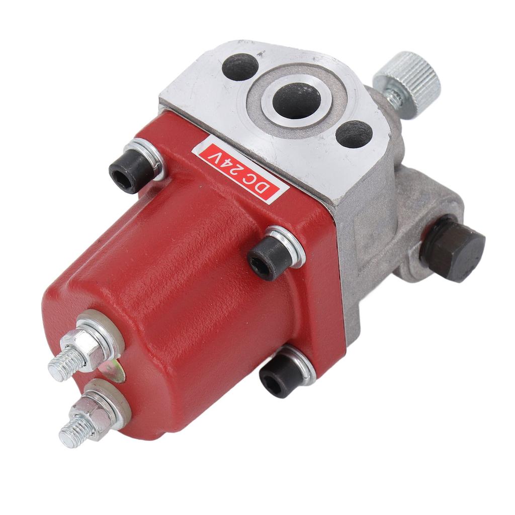 Fuel Shut Off Solenoid 3035346 24V Fuel Stop Solenoid Valve with 13 Inch Interface for Gasoline