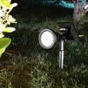 Nufeng 4-LED Color-Changing Solar Garden Spotlight