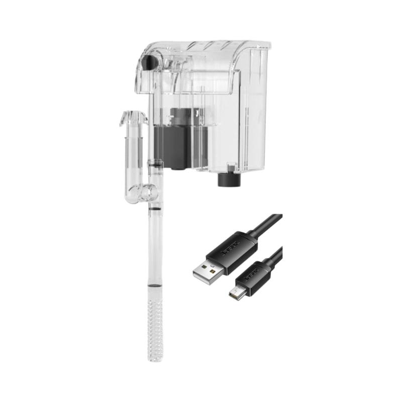 

Adjustable Aquarium Filter Wavemaker for Quiet Setting in Fish Tanks Adjustable Flowing, Suitable for Home Office Use 1