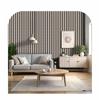 45cm*10m Self-Adhesive PVC Waterproof Peel & Stick 3D Striped Panels Wood Grain Wallpaper Furniture Accent Walls & Home Renovation Decor