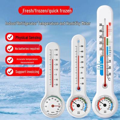 Thermomètre pour réfrigérateur et congélateur haute précision intérieur/extérieur avec hygromètre