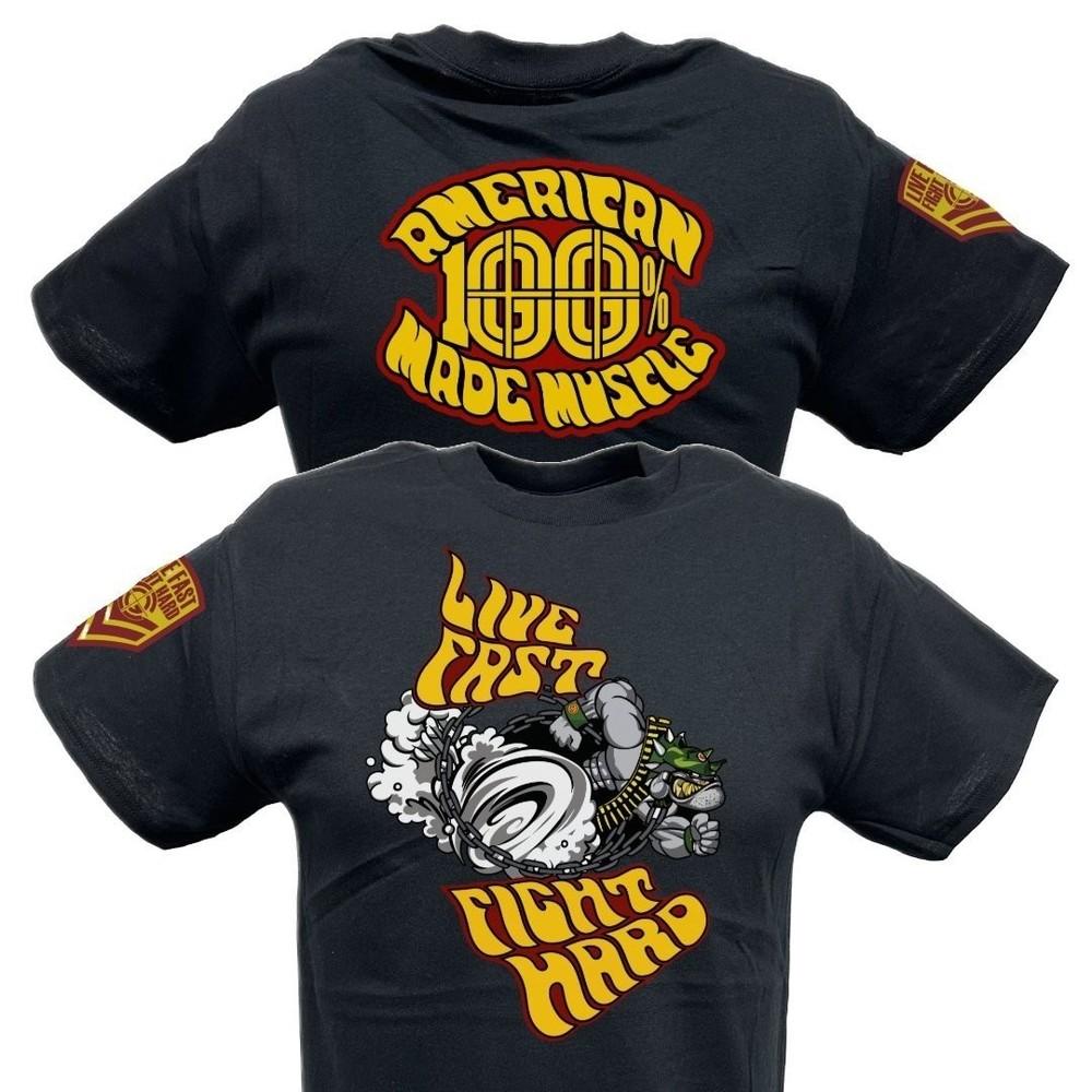 Футболка John Cena Live Fast Fight Hard American Made 2XL
