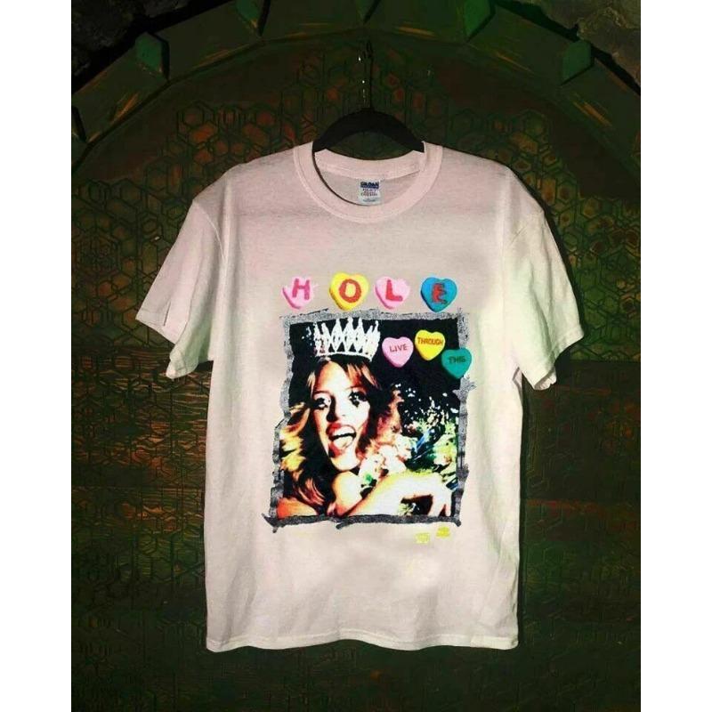 Love Hole 1994 White Unisexs Tshirt Summer New Style Unisex Casual Fashion Harajuku Style Tshirt S