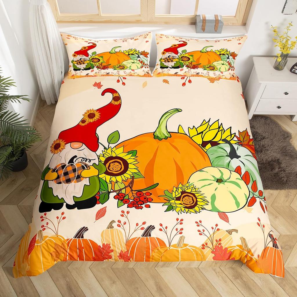 Pitaya Comforter Cover Set Tropical Fruit Theme Duvet Cover Modern Fashion Pink Bedding Set 3pcs for Boys Girls Microfiber Cover