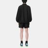 WE11DONE Casual Shorts Unisex Black Moderate WD-PT3-21-260-U-BK