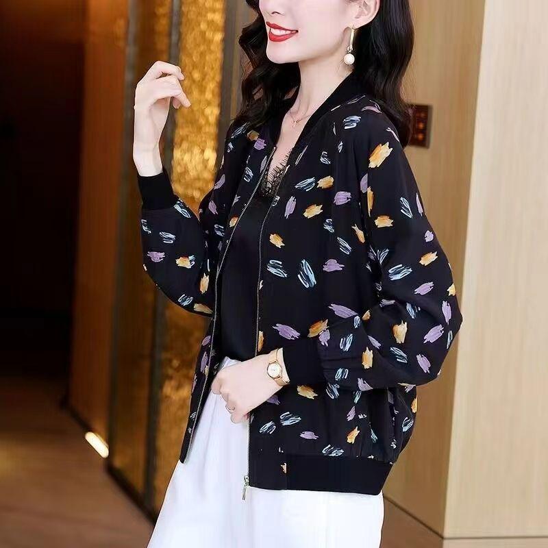 Mom's Premium Women's Petite Lightweight Baseball Jacket - Early Autumn 2025 Collection