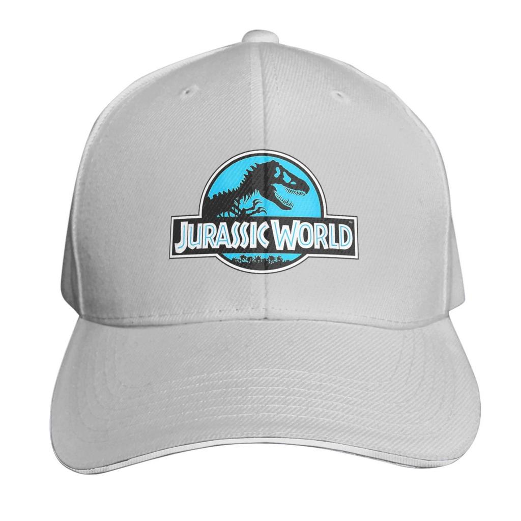 Jurassic World Rebirth Logo Dinozaury Film Czapka z Daszkiem Moda Codzienna Czapki Baseballowe Regulowany Kapelusz Hip Hop Lato Unisex Czapki Baseballowe