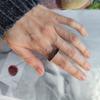 Серебряное кольцо с натуральным гранатом 3.283ct, вес изделия 3,26 гр (2203667)