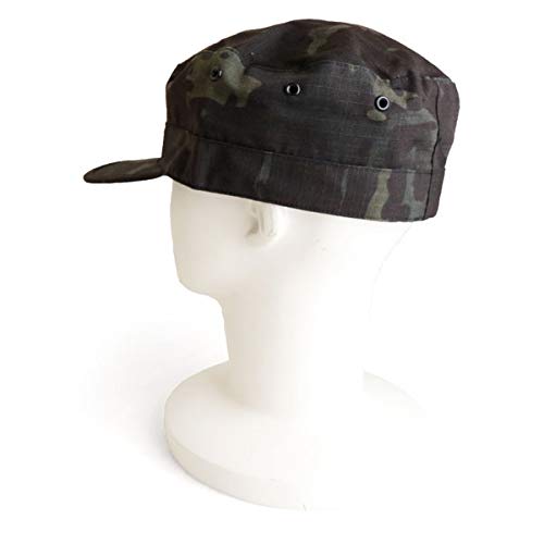 SHENKEL Military Patrol Cap, Multicam Black, Airsoft/Airsoft Game Hat, hat-002mcb