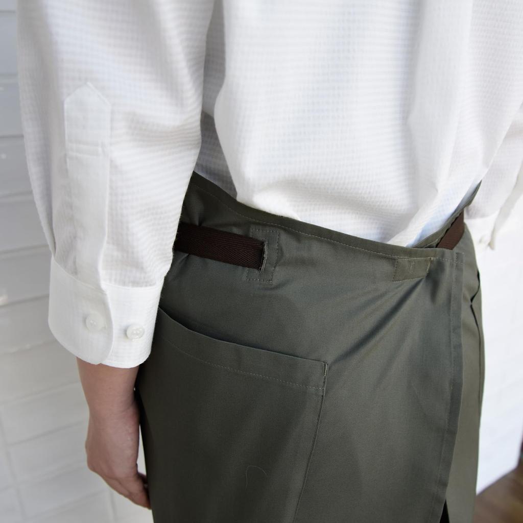 Seven Uniform CT2350-9 Chest Apron, Black, Free Size