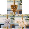Plush Bear Keychain With Pp Cotton Filling For Kids And Adults