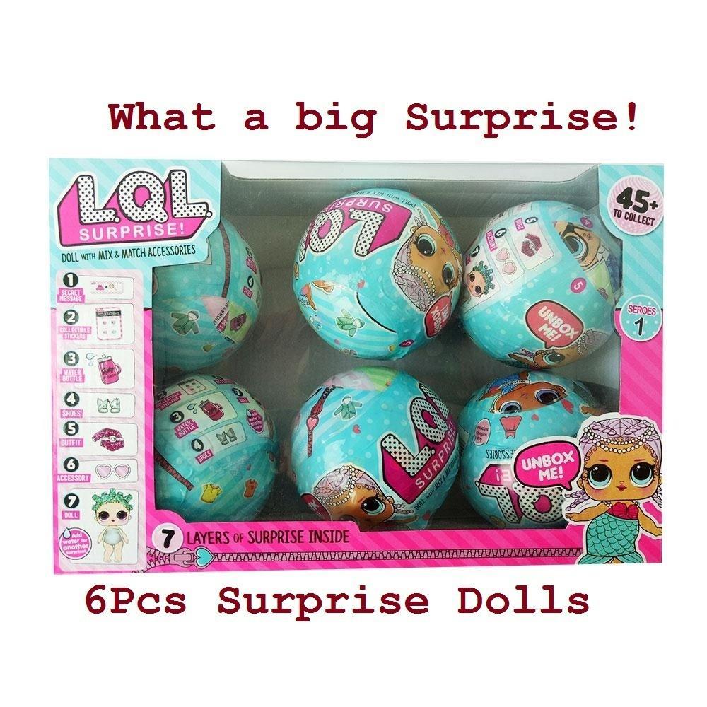 Buy 6Pcs LOL Surprise Big Dolls Lets Be Friends Series Dress Up