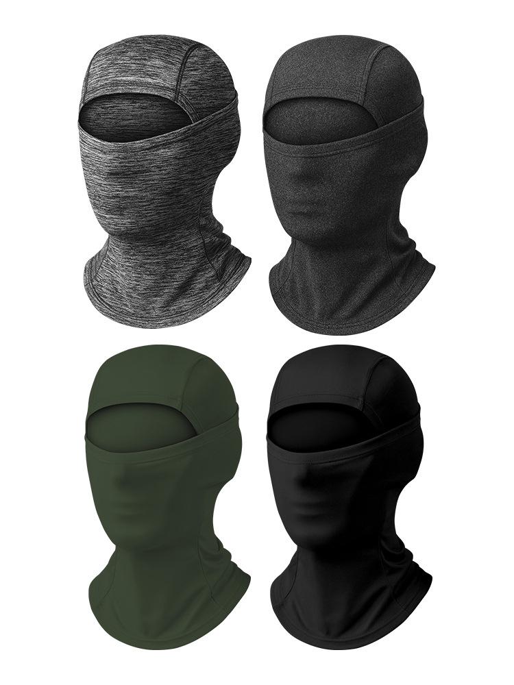 Breathable Summer Motorcycle Riding Balaclava – Adjustable Ice Silk Full Face & Neck Protection