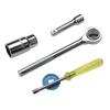 40pcs Drive Socket Wrench Set SAE Metric Sizes Multifunction Portable for Auto Repairing Household
