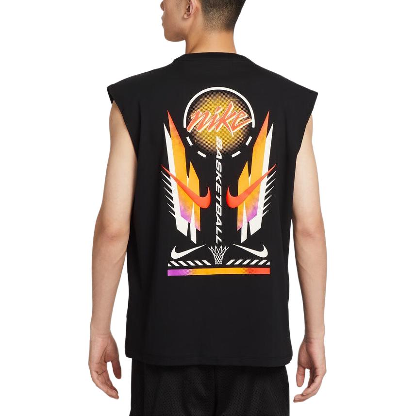 Nike Tank Tops Men's Black Crew Neck Moderate Other IB4329-010