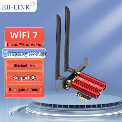 EB-LINK Intel BE200 Tri-band WiFi 7 PCIe Wireless Card (CN Version)