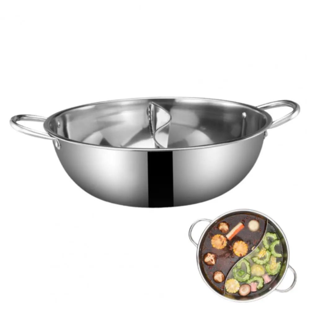 Ohne Deckel Shabu Shabu Topf Dicker Kochtopf Suppentopf Partys Camping Urlaub