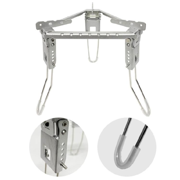 Folding for Burner Bracket Outdoor Stove Pot Rack Cooking Foldable for Triangle