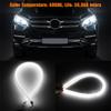 2 Pcs Drl 60Cm Led Strip Lights Daytime Running Lights Turn Signal Bulbs 12V Flexible Styling Headlight Fog Lamps White