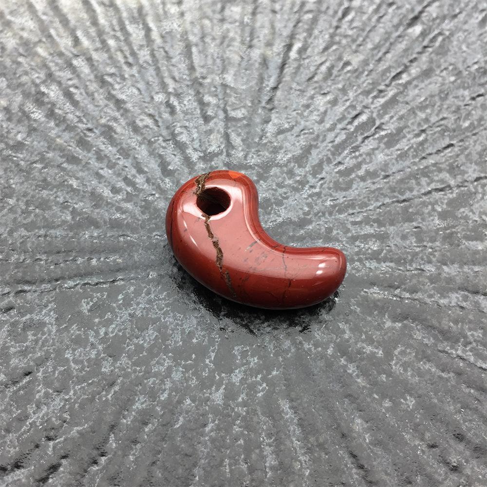Natural Stone Magatama Yin and Yang Tai Chi Shape Craft Ornaments Healing Crystal Lucky Amulet Comma Couple Gift 1pc