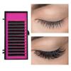 False Eyelashes 0.07D Round Eye Lashes Pretty Look Comfortable for Party Dating Makeup