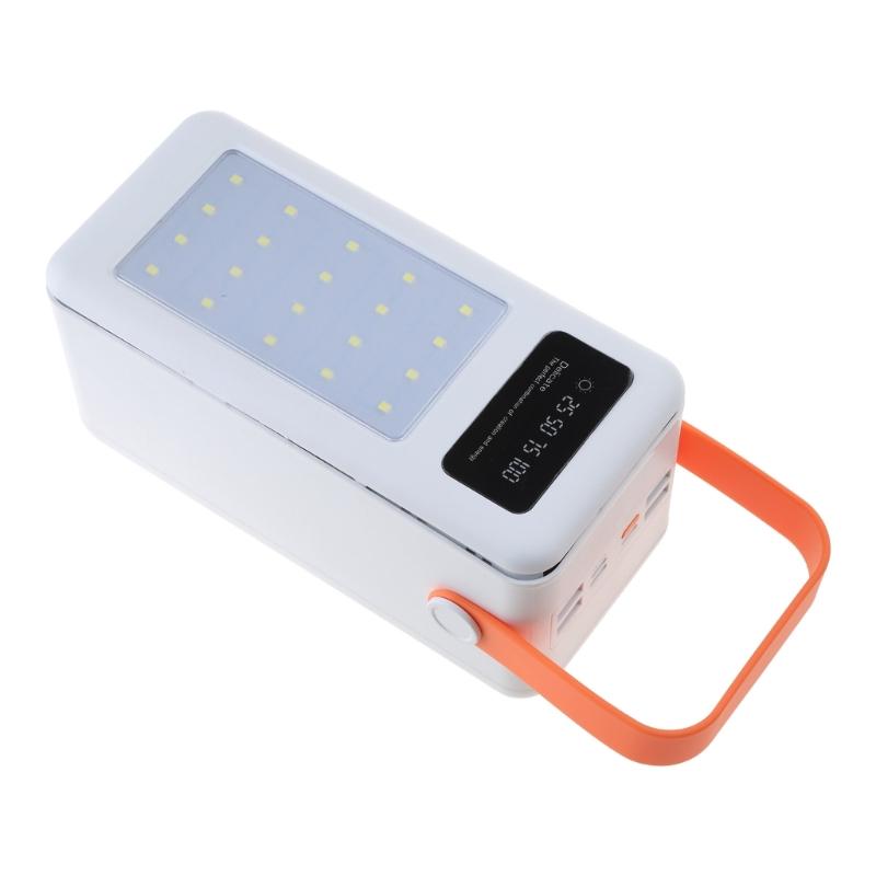 DIY 28 X 18650 PD QC3.0 USB 10W 22.5W Battery Storage Box Fast Wireless Charging Power Bank Case 18650 Battery Holder