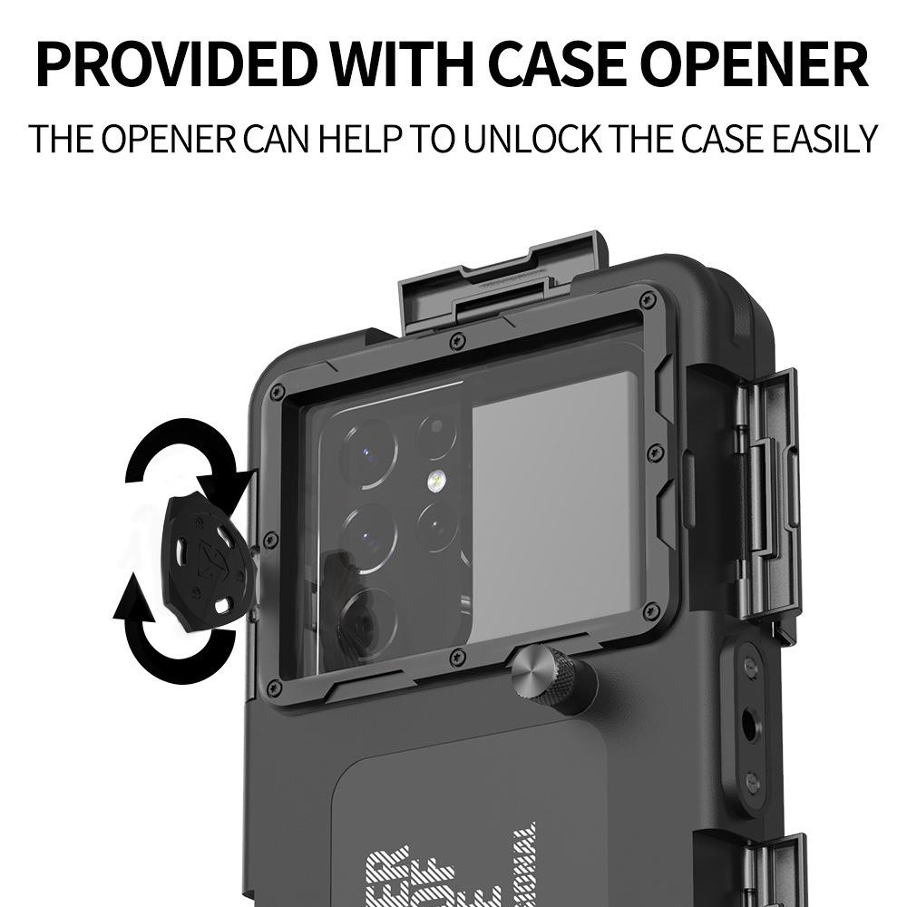 Red Pepper Black Technology Waterproof Dive Case (15m) for Samsung, Apple 14/13, Huawei, Xiaomi